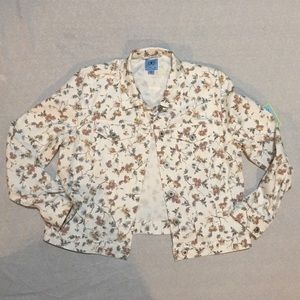 Short Flowered Jacket